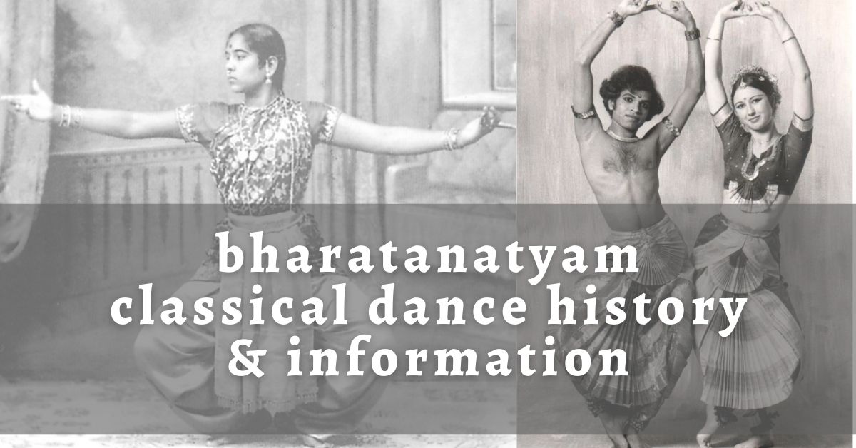Bharatanatyam classical dance history & information - Indian dance world