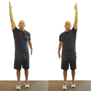 Arm swings workout