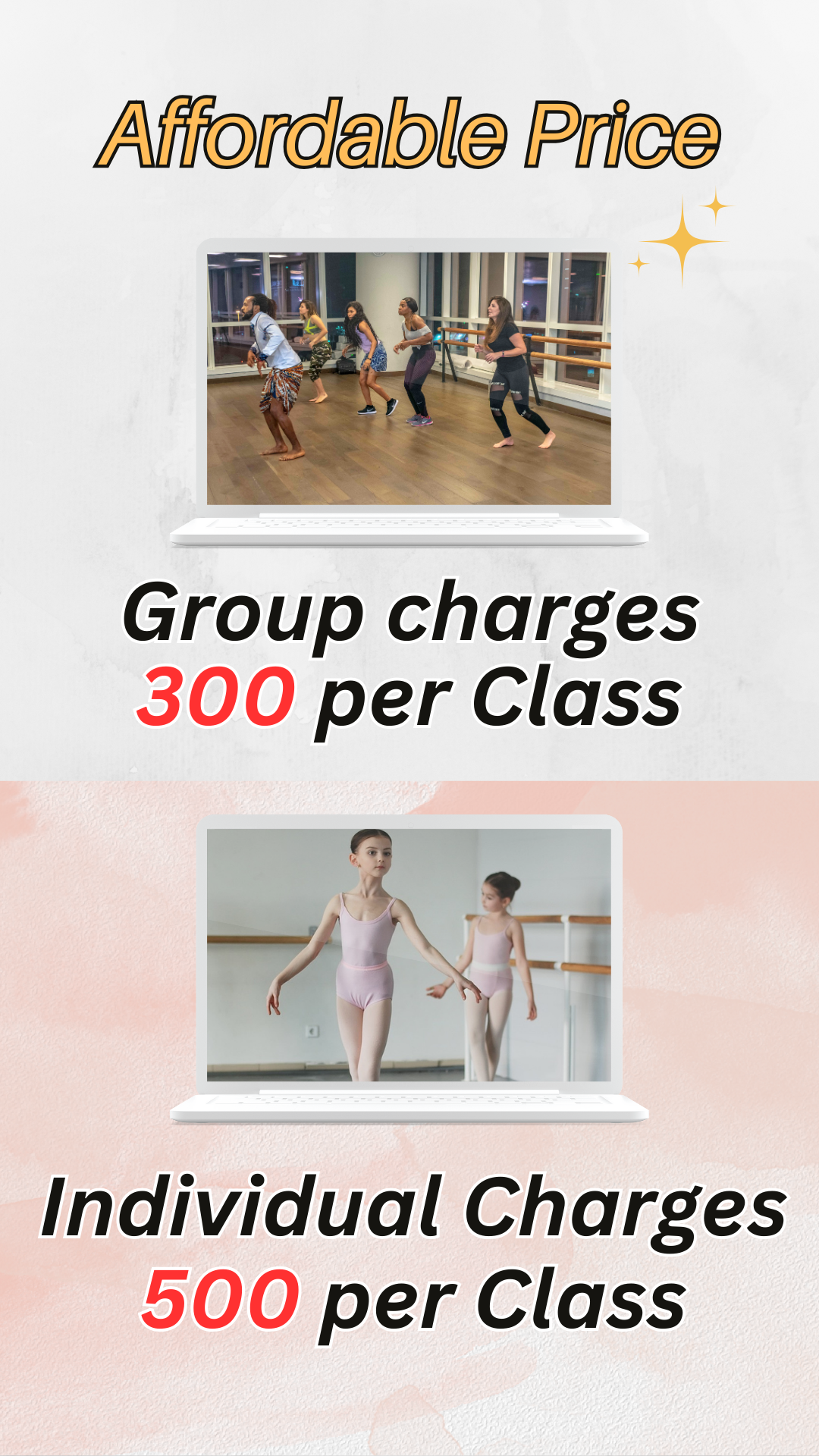 Indian dance classes fee & charges